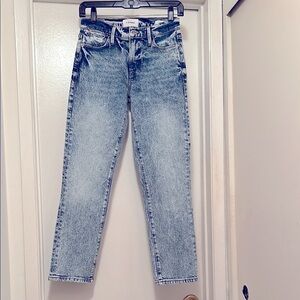 Stonewashed Blue Jeans